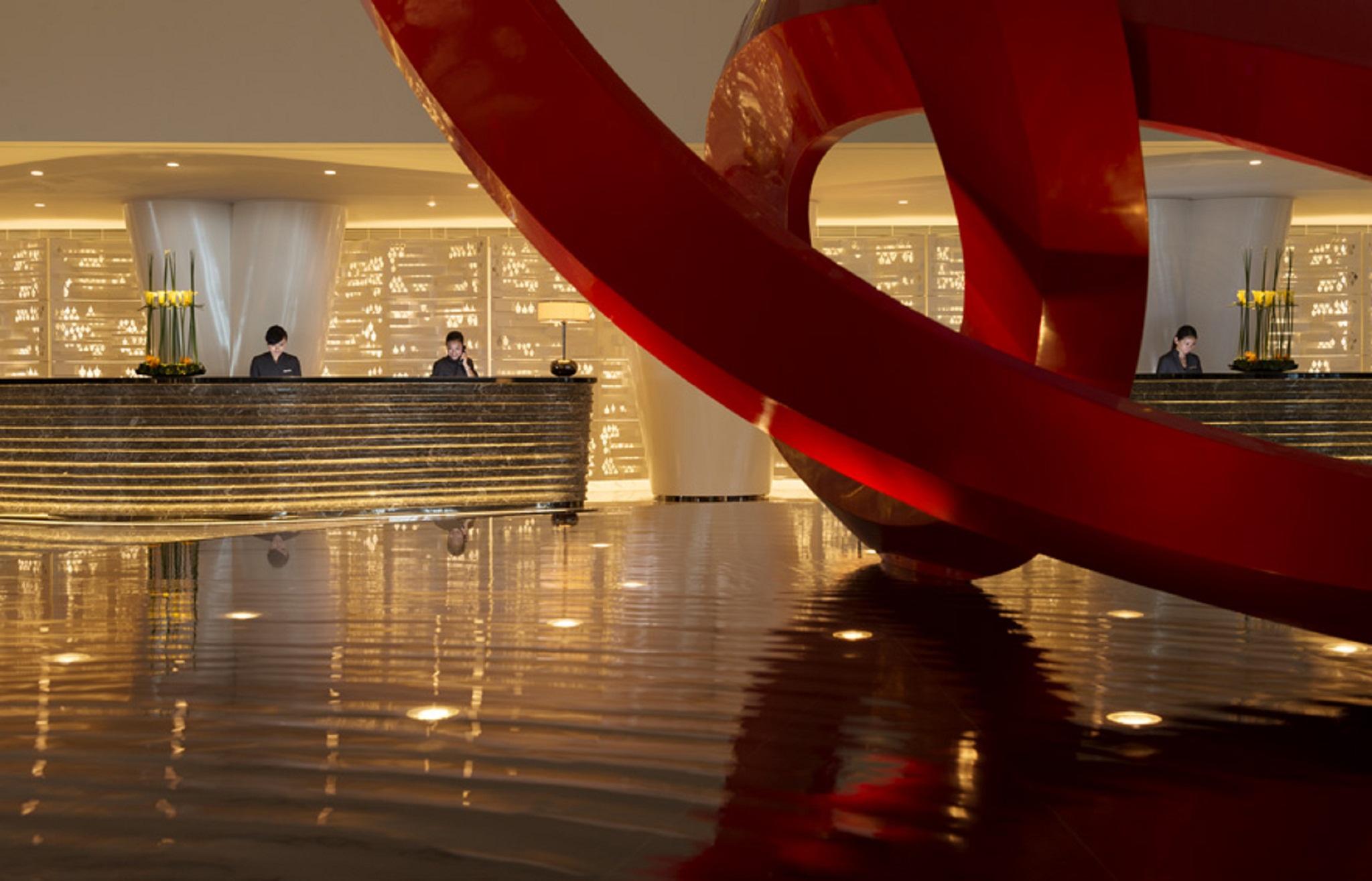 Four Seasons Hotel Guangzhou Dalaman gambar